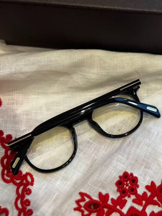 Tom Ford TF6123 Black Eyeglasses Frame 48-21-145 Made in Italy